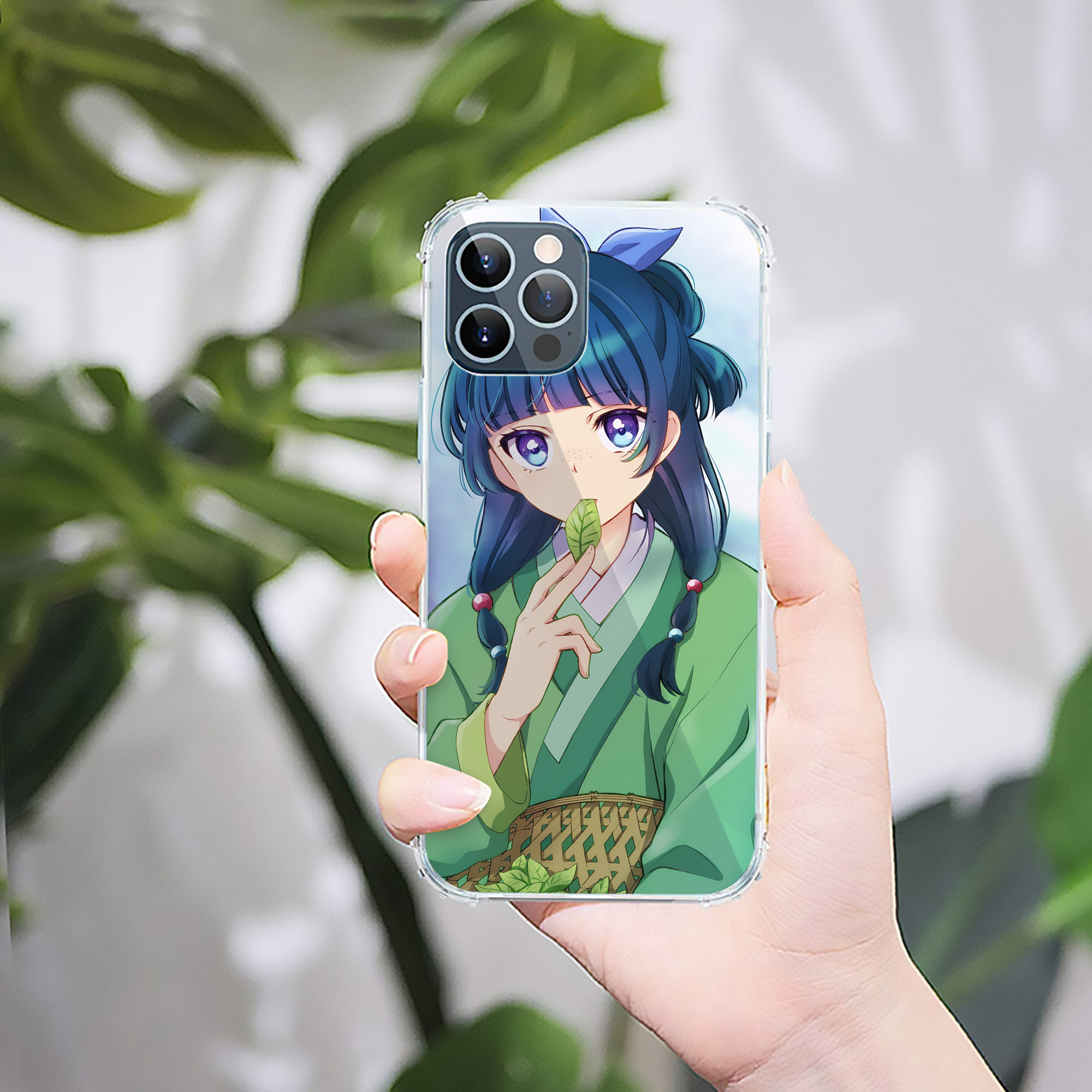 （画像用） 薬屋のひとりごと The Apothecary Diaries 【iPhone 12シリーズ対応】透明スマホケース（クリアソフトケース）
